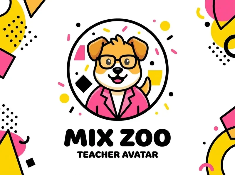 Friendly teacher avatar icon